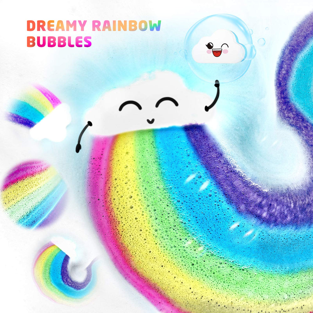 Elfinbay bombe bain, effet coloré sur l'eau pour amusement des enfants.