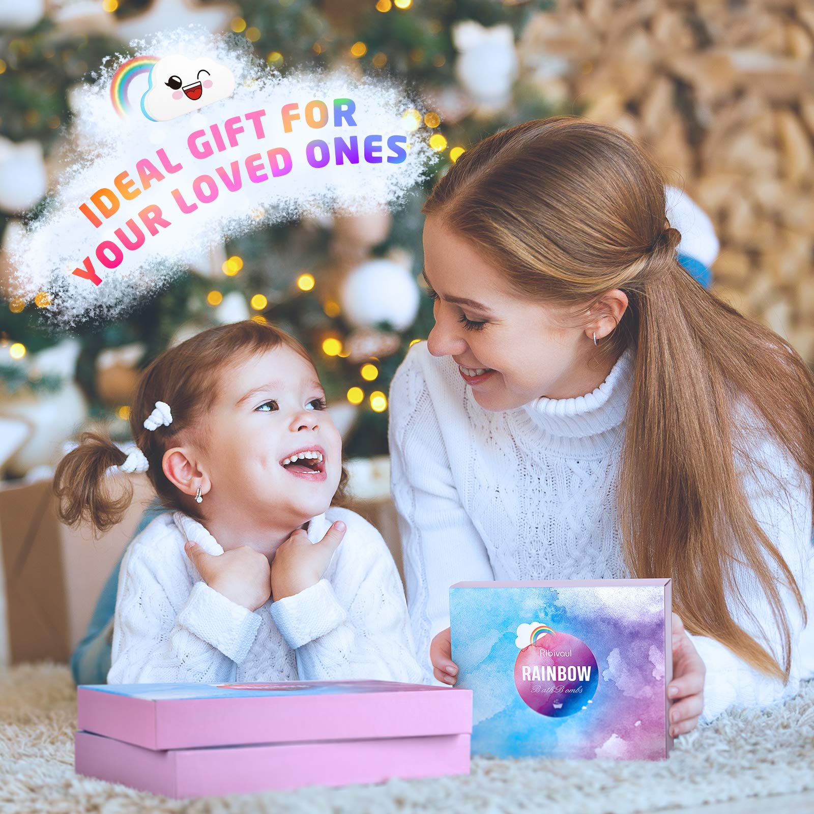Elfinbay bombes bain coffret cadeau, idée parfaite de surprise.