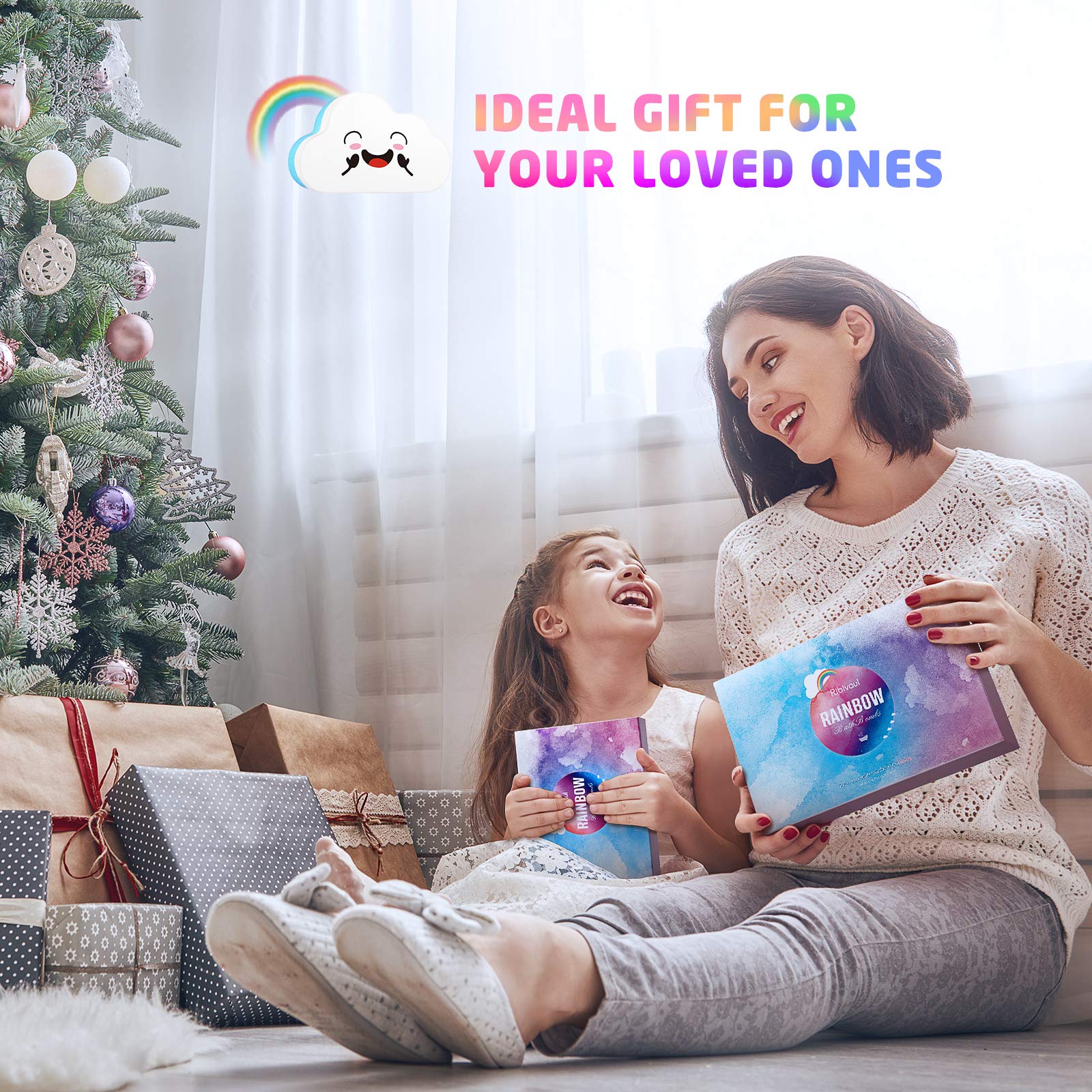 Elfinbay emballage cadeau élégant, idée parfaite pour Noël et anniversaires.