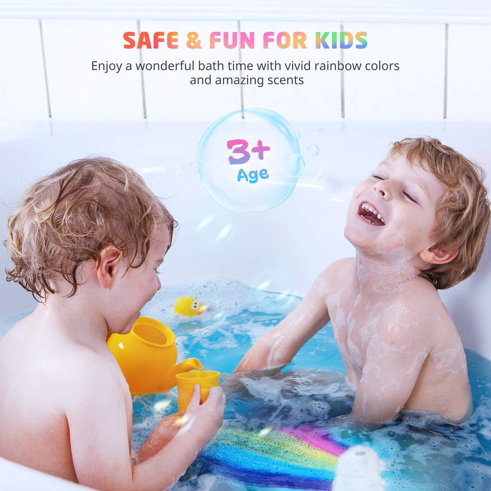 Elfinbay bombes bain sans sulfates respectant la peau.
