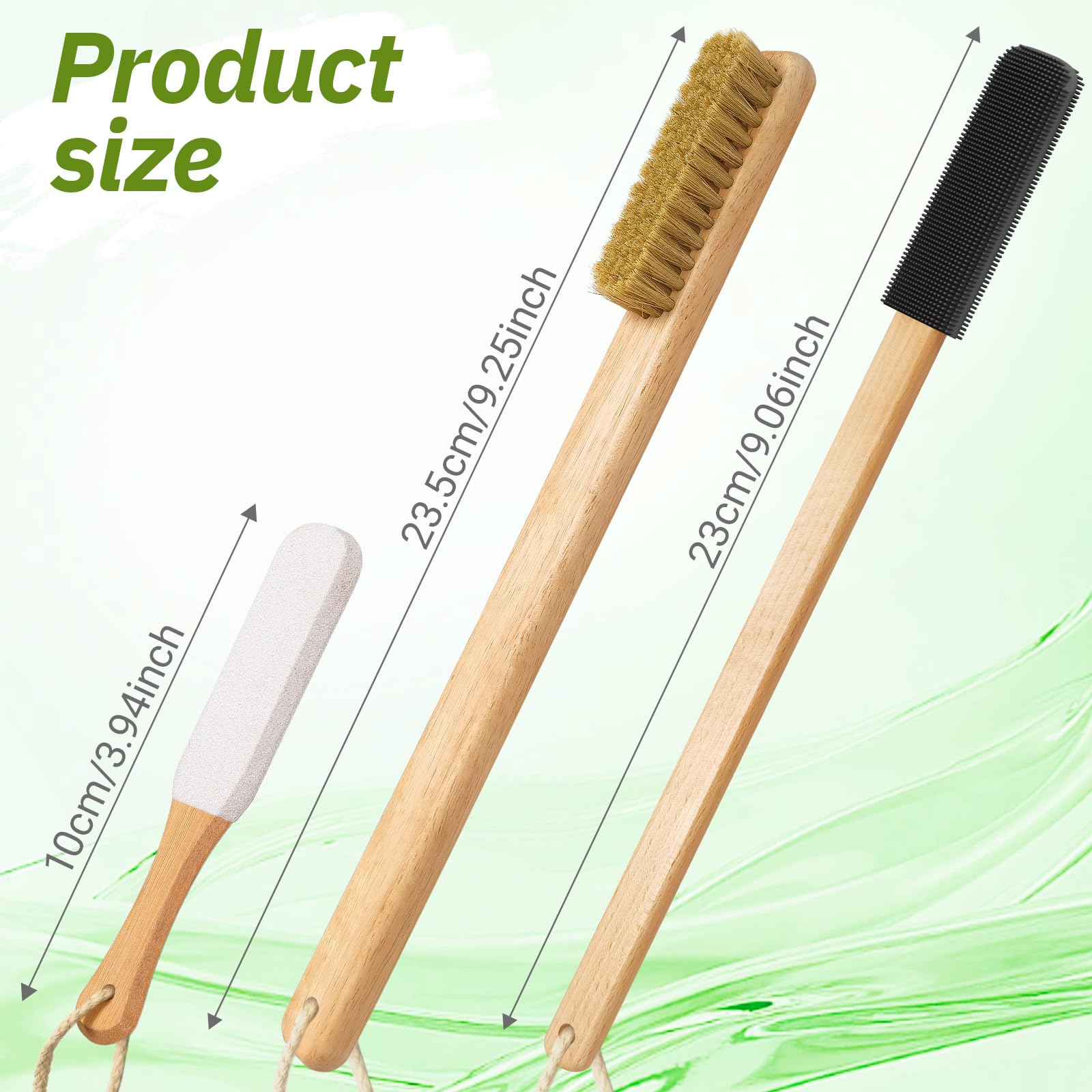 Brosse ELFRhino pour espaces inter-orteils assure une propreté hygiénique.