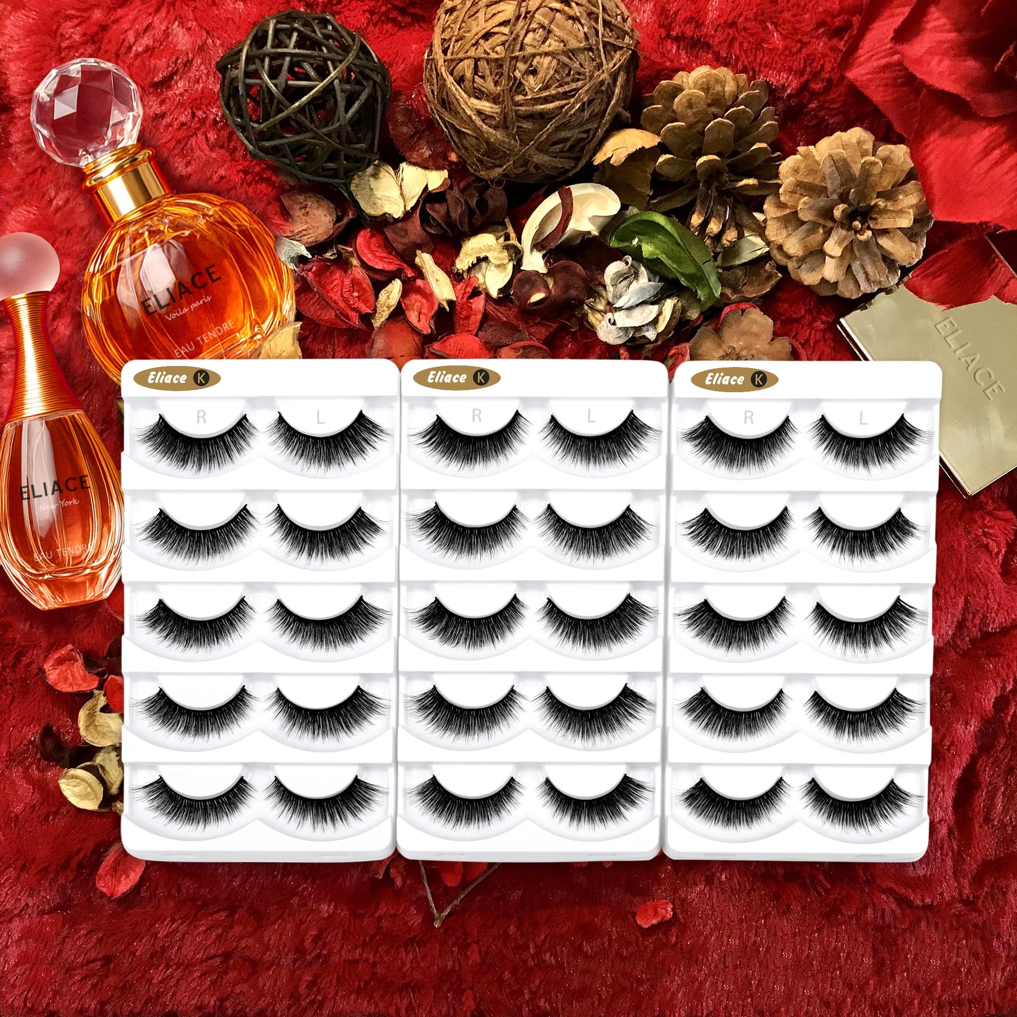 Application facile des faux cils Eliace Arya pour débutantes.