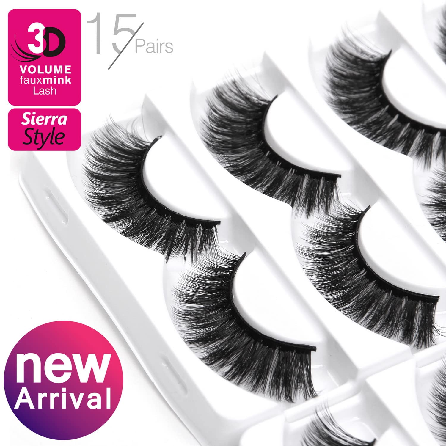 Cils Eliace faits main Sierra Style pour une application soignée.