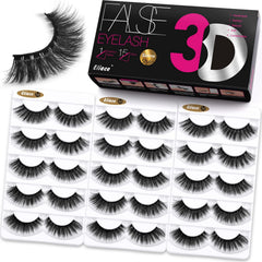 Cils Eliace 15-paires Sierra Style pour un regard naturel et équilibré.