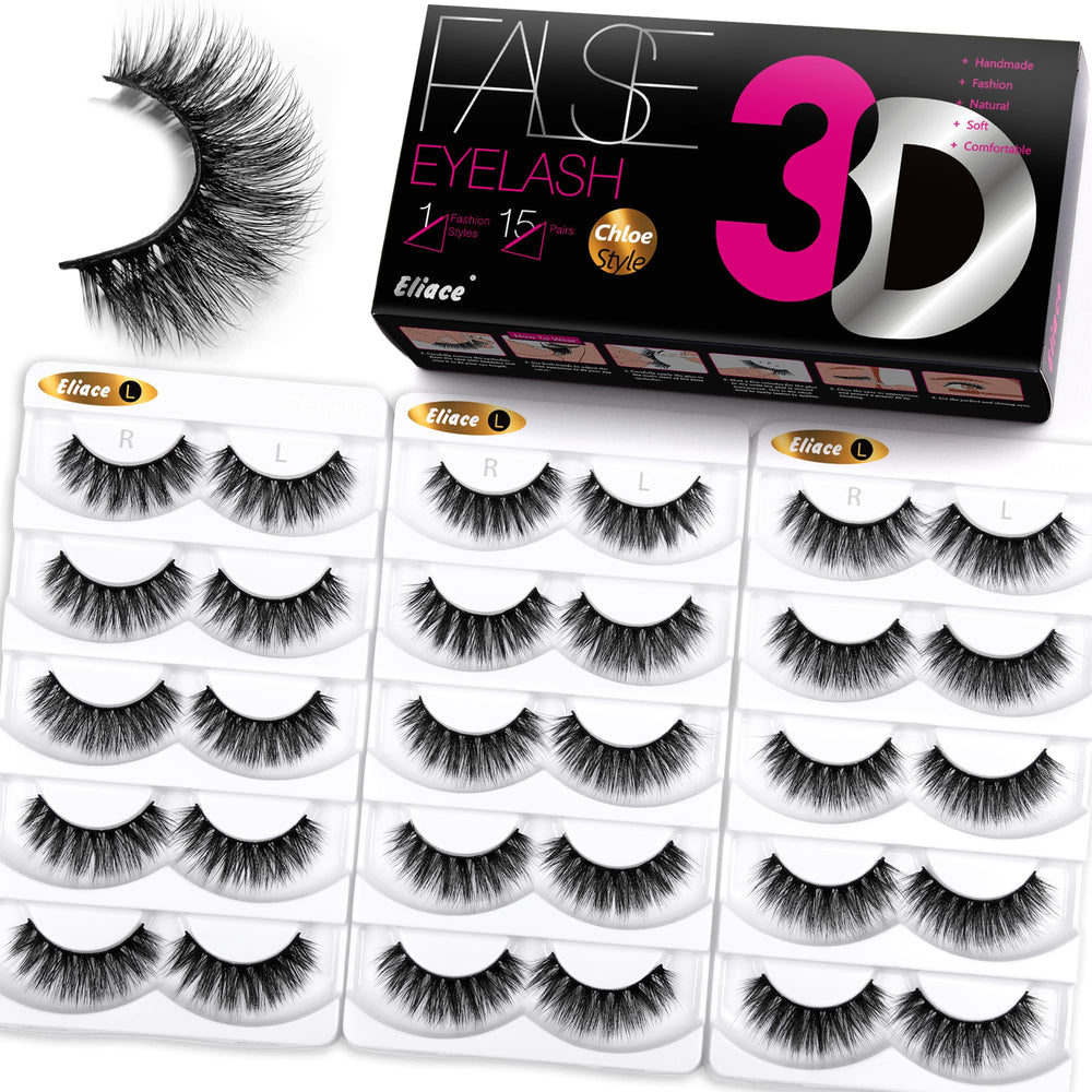 Eliace cils faux regard naturel pour un port confortable.