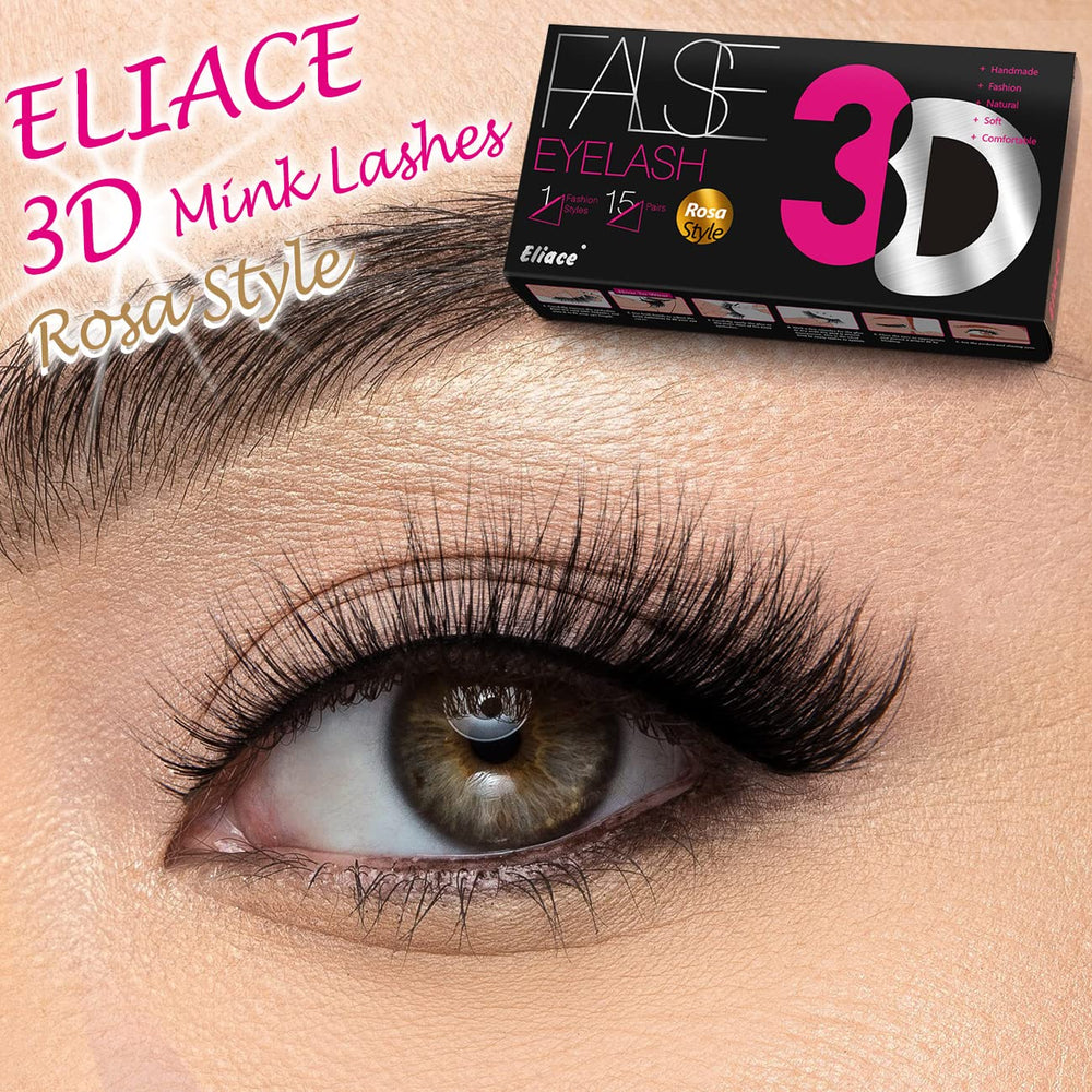Cils Eliace Rosa Style emballage cadeau élégant prêt à offrir