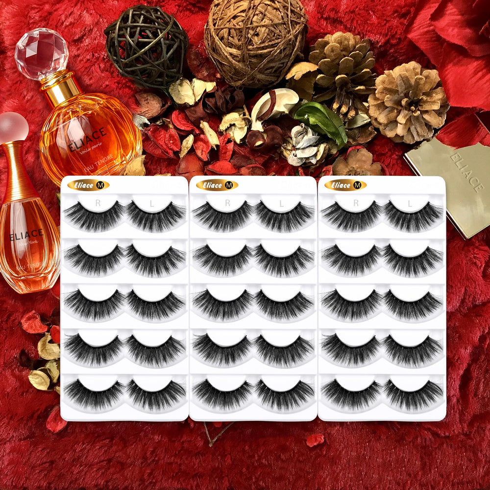 Cils Eliace wispy 3D vison véritable Sierra Style pour effet volumieux subtil.