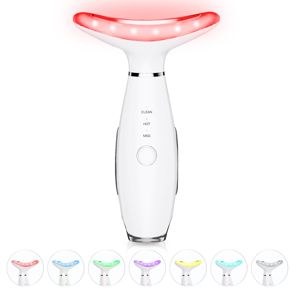 ELISHINE massage visage 7 couleurs pour relaxation ciblée