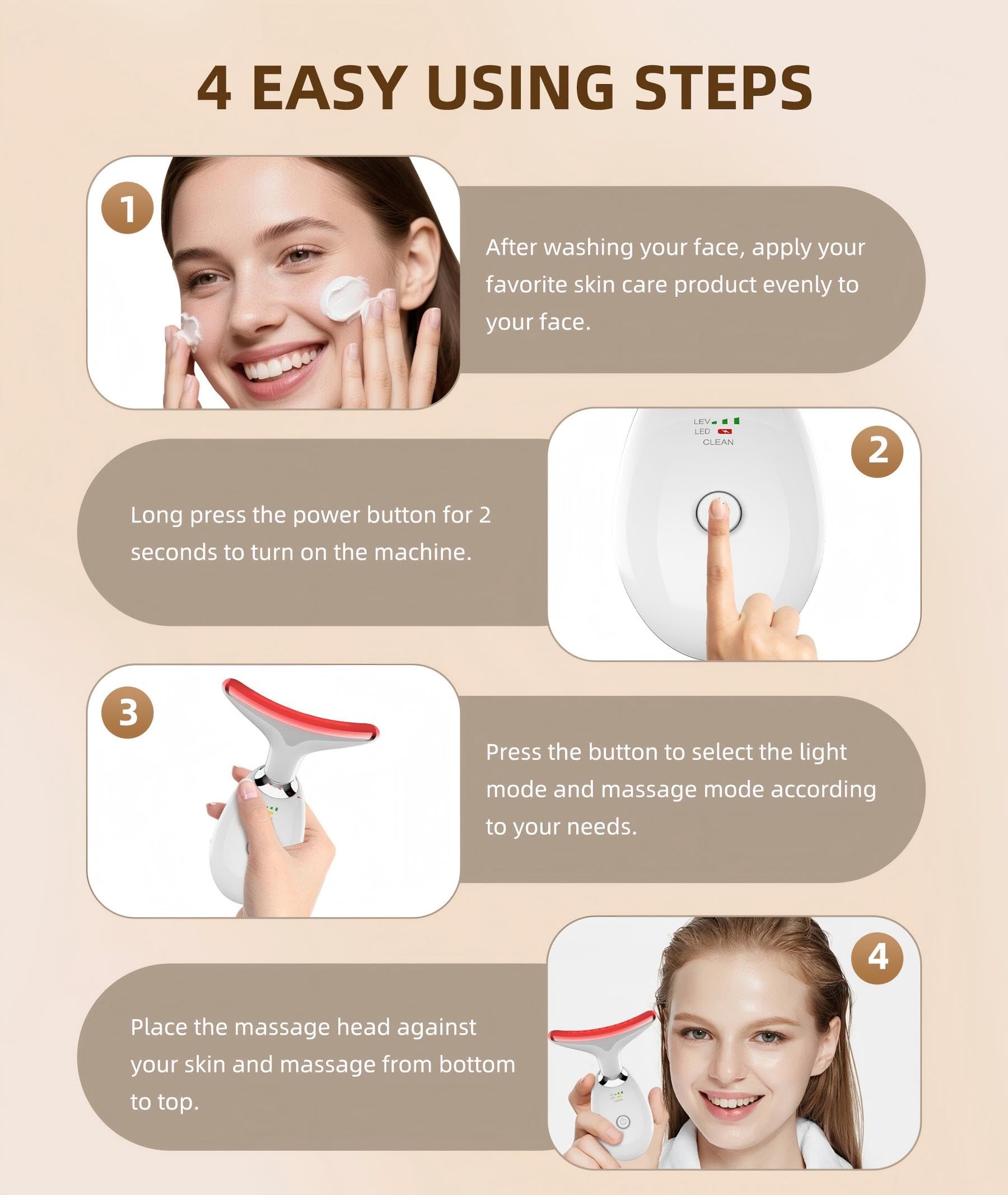 ELISHINE routine beauté: outil polyvalent pour soins quotidiens.