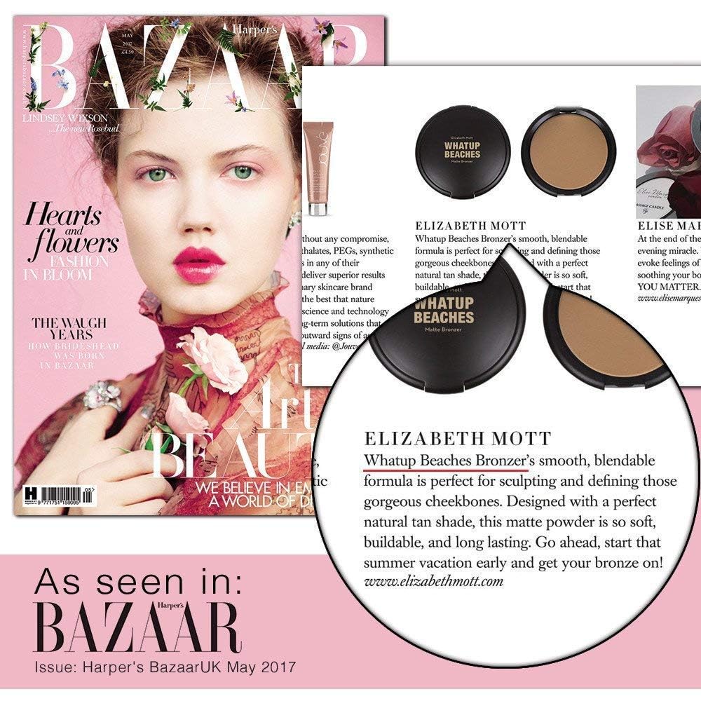 Elizabeth Mott Beaches Bronzer effet longue durée: teint durable tout au long de la journée.