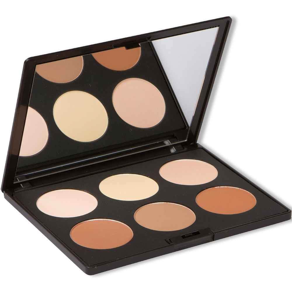 Elizabeth Mott contour shades application demo for precise cheek and jawline definition