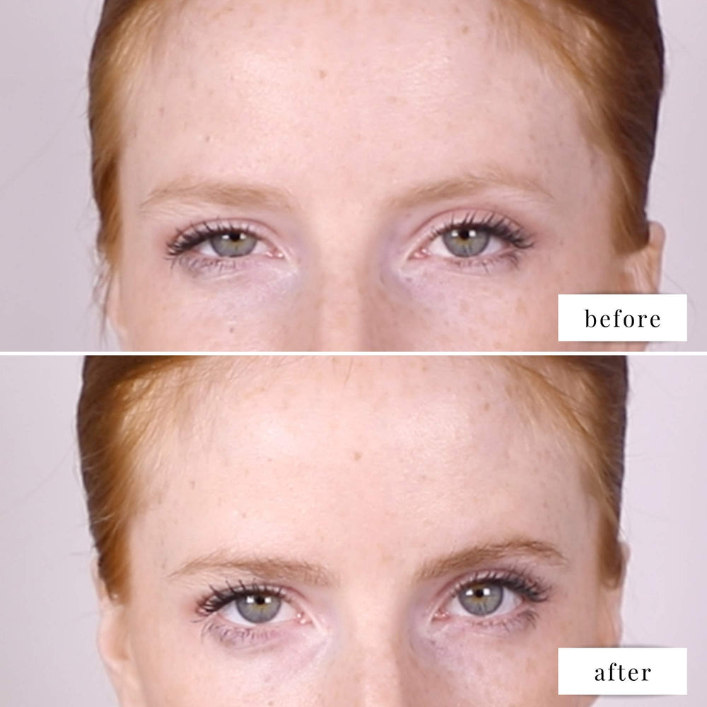 Elizabeth Mott gel-sourcils roux affichant une tenue waterproof et résistance à la transpiration