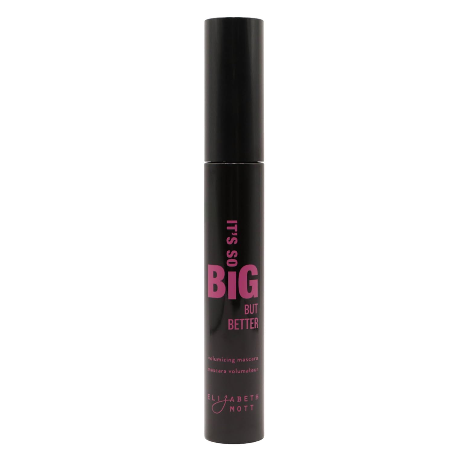 Elizabeth Mott Mascara facile à retirer avec eau tiède ou démaquillant, routine simple.
