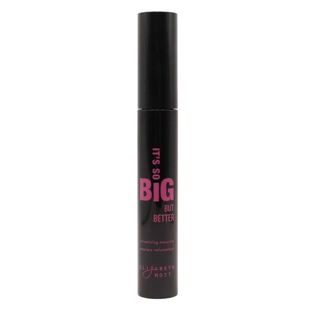 Elizabeth Mott Mascara facile à retirer avec eau tiède ou démaquillant, routine simple.