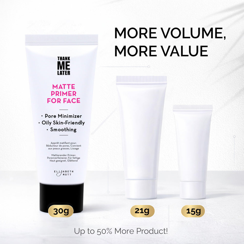 Elizabeth Mott Thank Me Later lissage-ridules — floute légèrement les ridules avant maquillage.