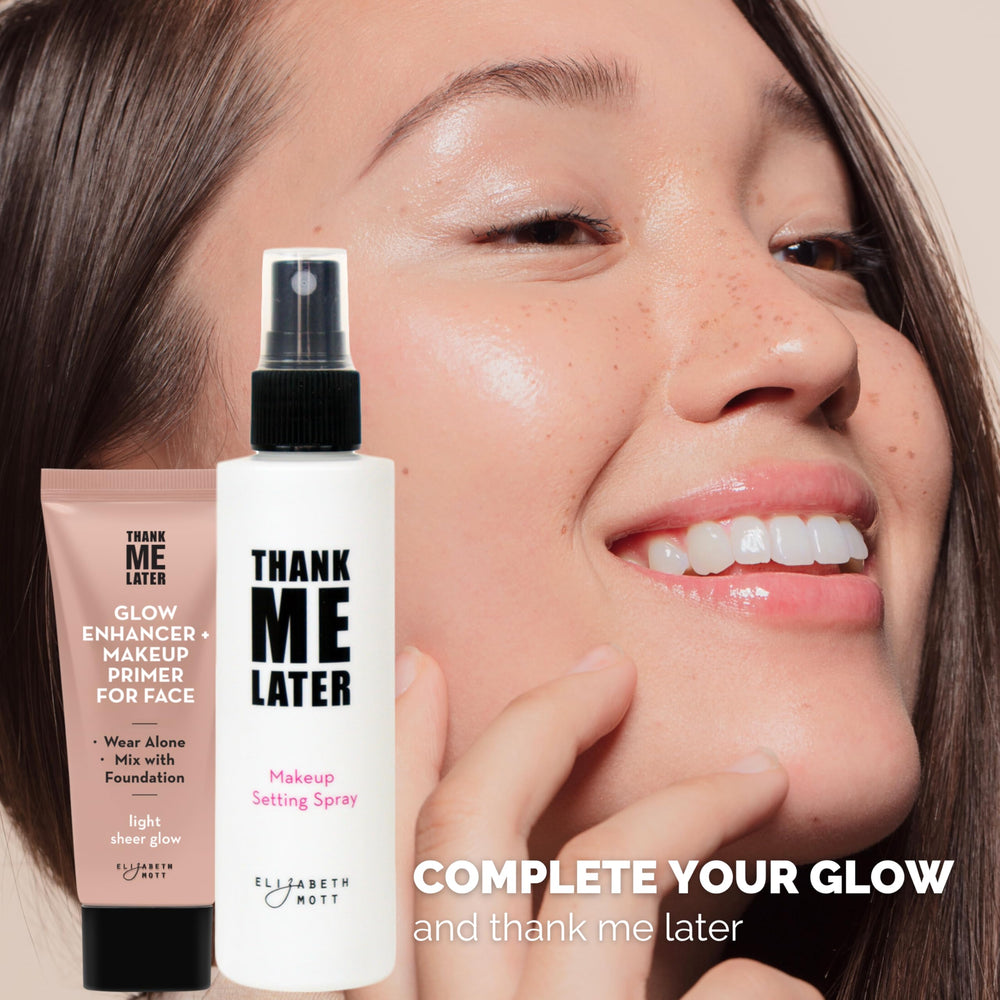 Elizabeth Mott Thank Me Later – application polyvalente comme base ou illuminateur