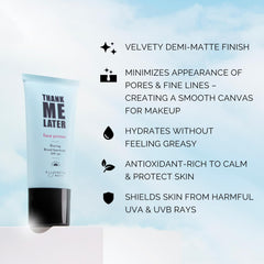 Elizabeth Mott Thank Me Later: fini demi-matte pour un teint doux.