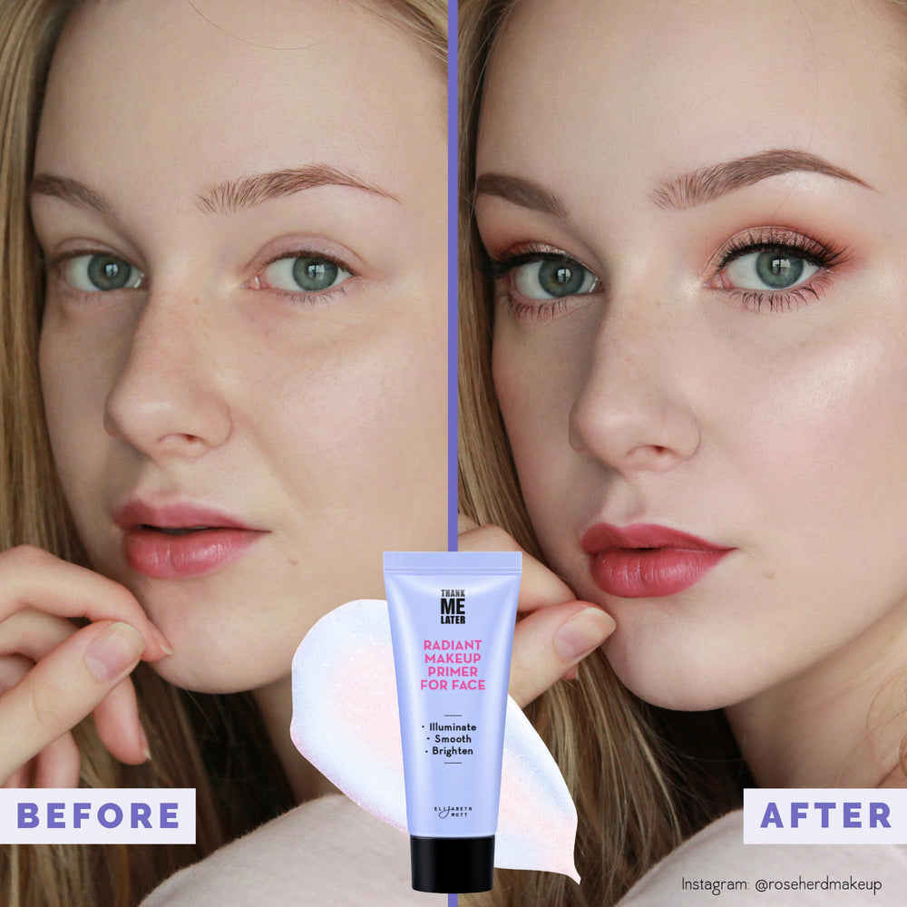 Elizabeth Mott Thank Me Later Primer – formule sans huile adaptée à tous types de peau.