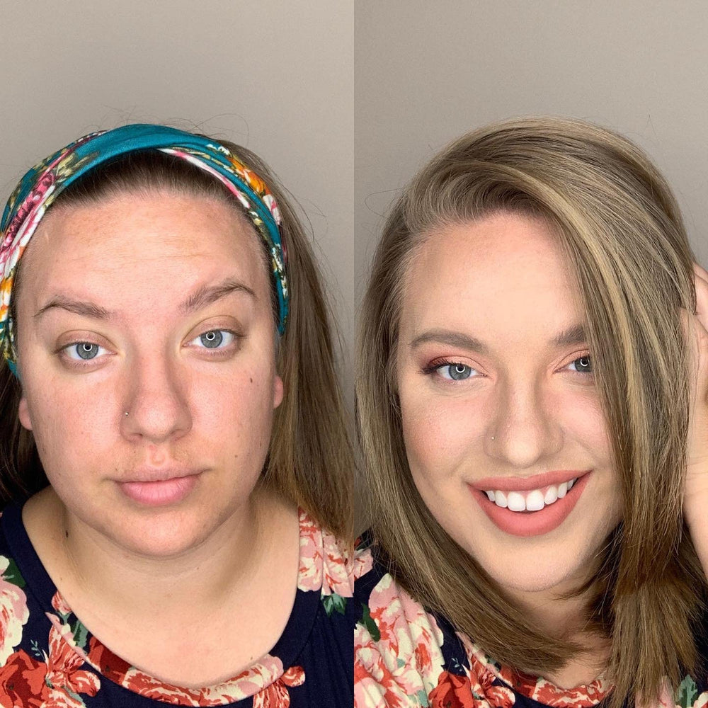 Elizabeth Mott Whatup Beaches Bronzer matte finish swatch for everyday warmth.