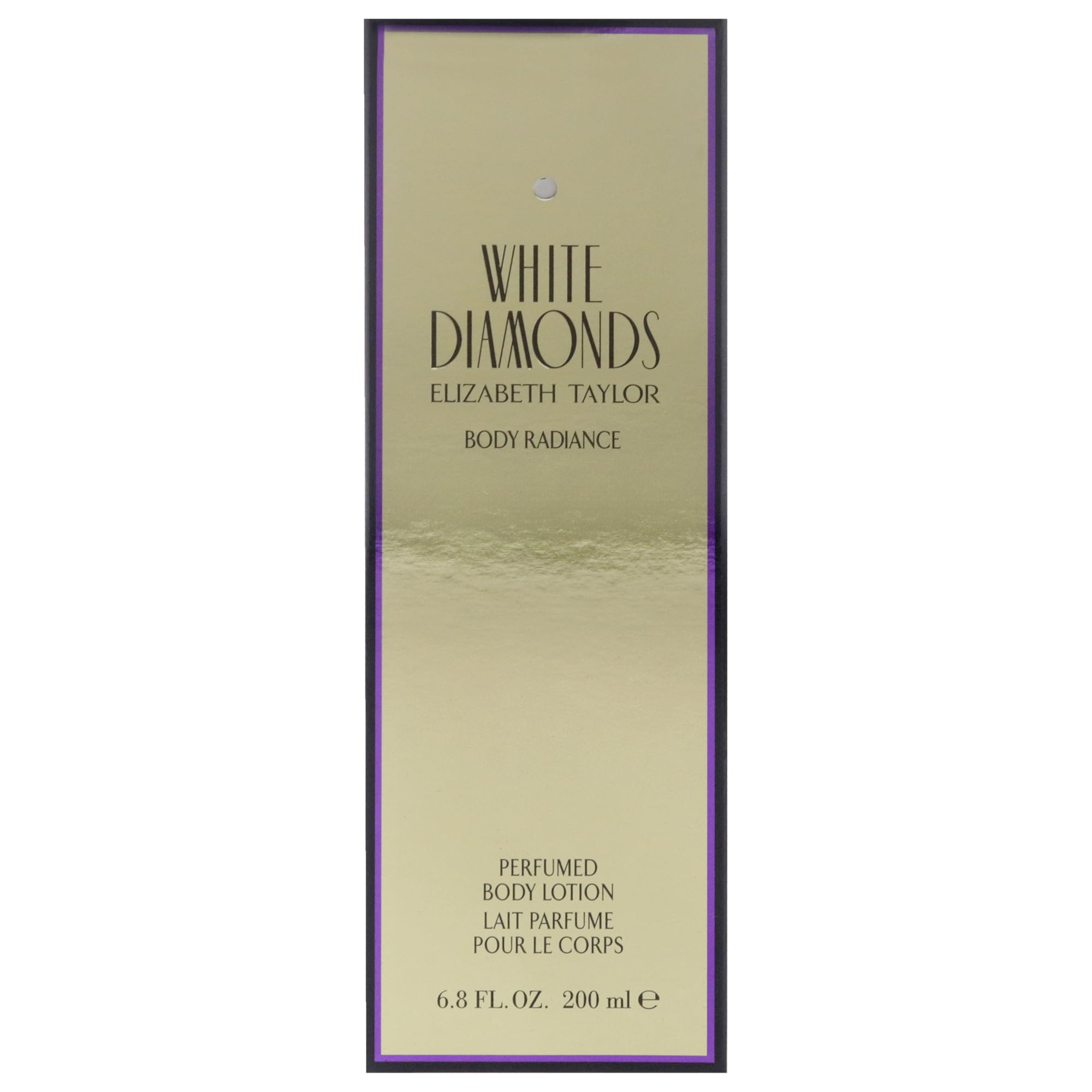 Application quotidienne facile de Elizabeth Taylor White Diamonds sur le corps