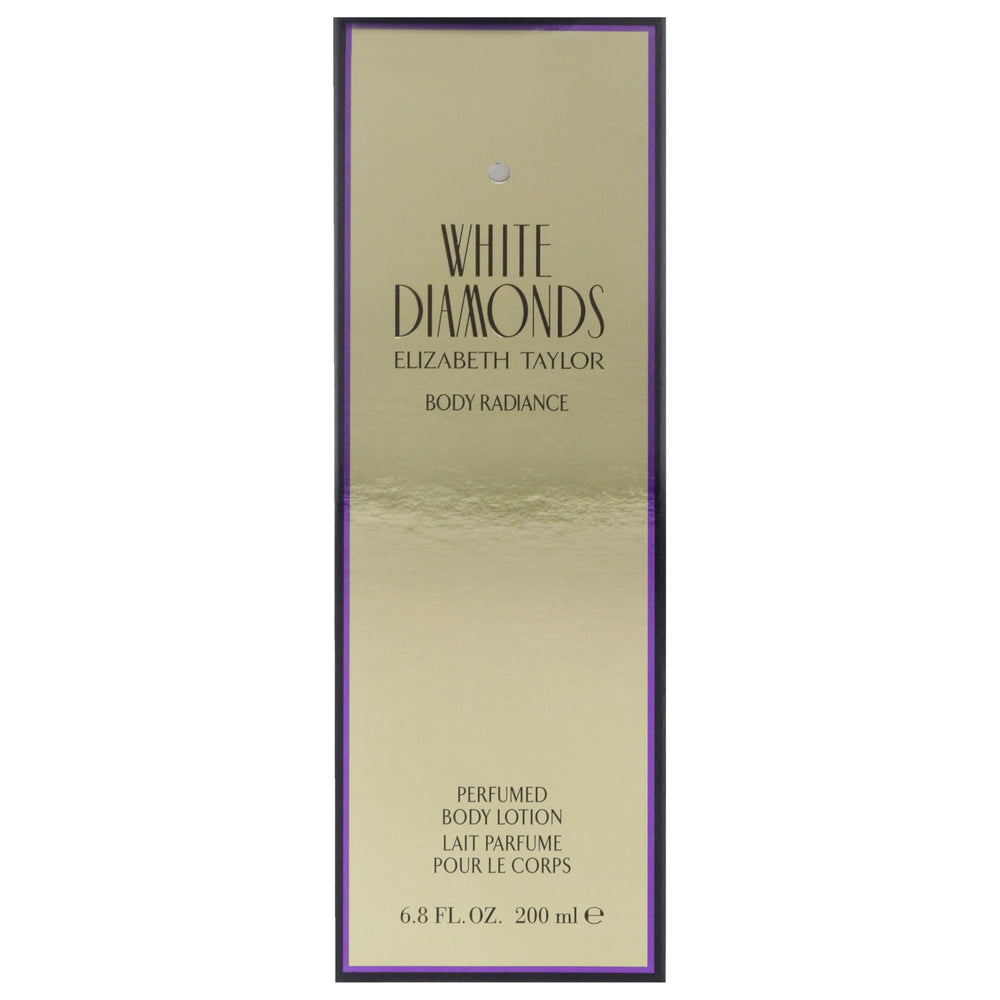 Application quotidienne facile de Elizabeth Taylor White Diamonds sur le corps