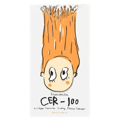 Soin Cer-100 Elizavecca, traitement ceramide-cheveux, hydratation et tenue.