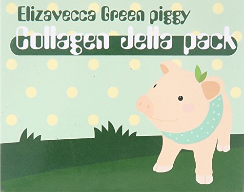 Elizavecca Green Piggy Pot ouvert, texture soyeuse prête à l'application.