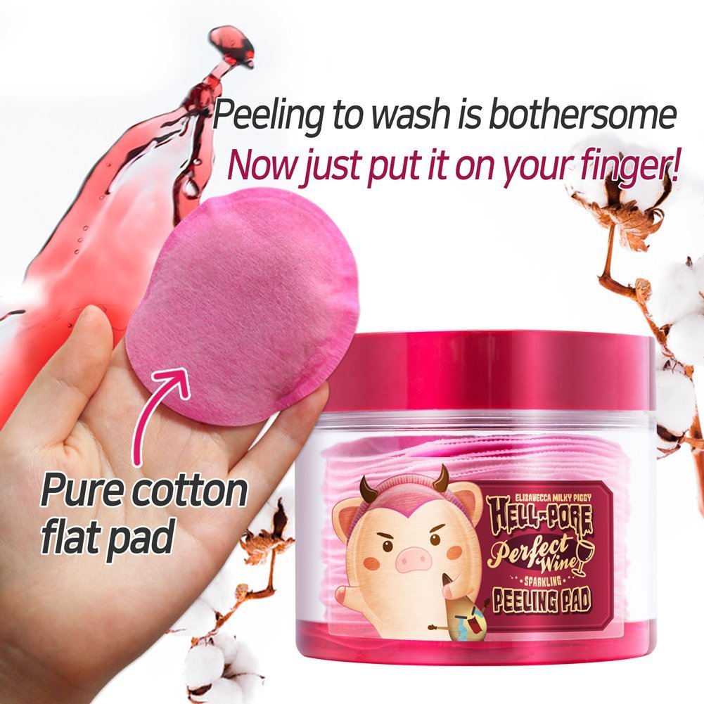 Utilisation quotidienne des pads Elizavecca pour peau nette
