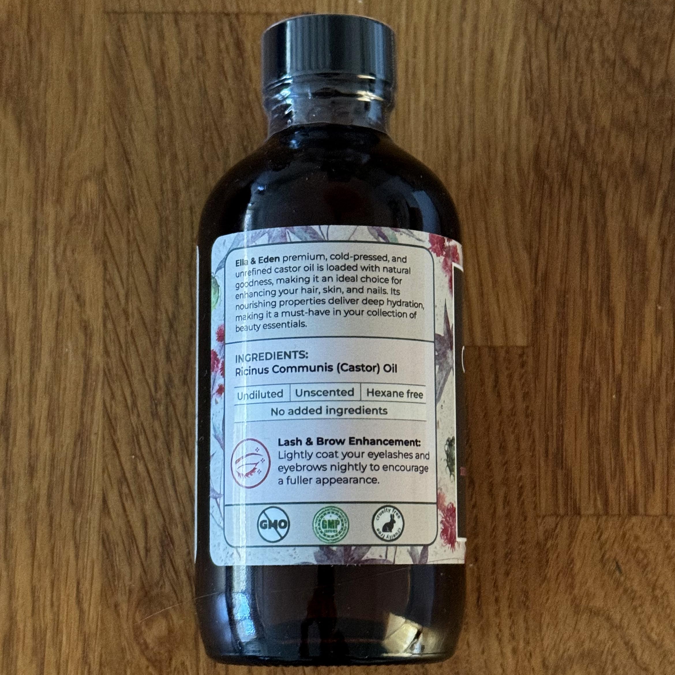Rituel nocturne avec Ella et Eden huile ricin biologique.