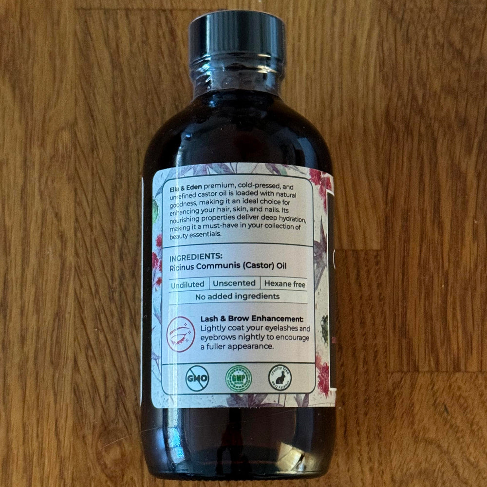 Rituel nocturne avec Ella et Eden huile ricin biologique.