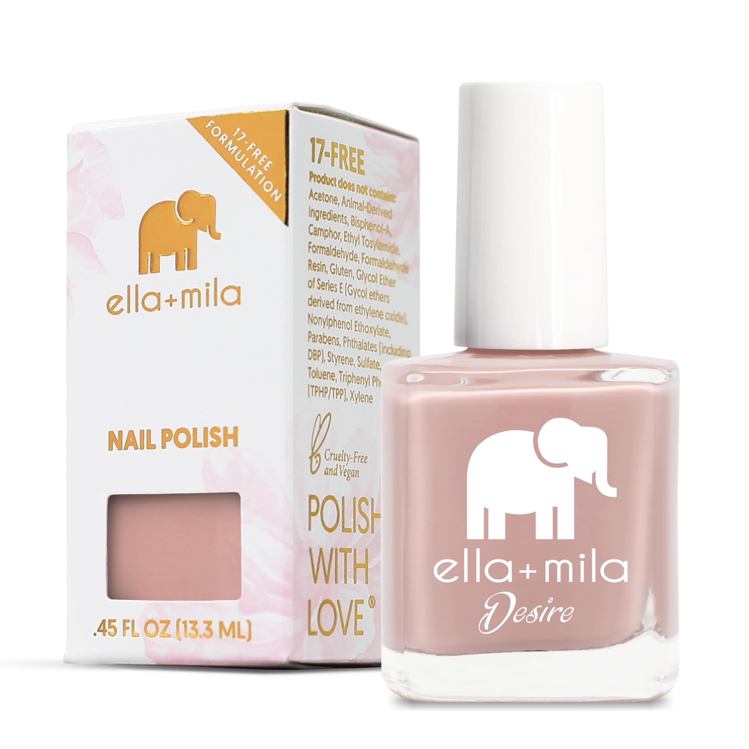ella-mila Desert Suede vernis rapide pour ongles impeccables.