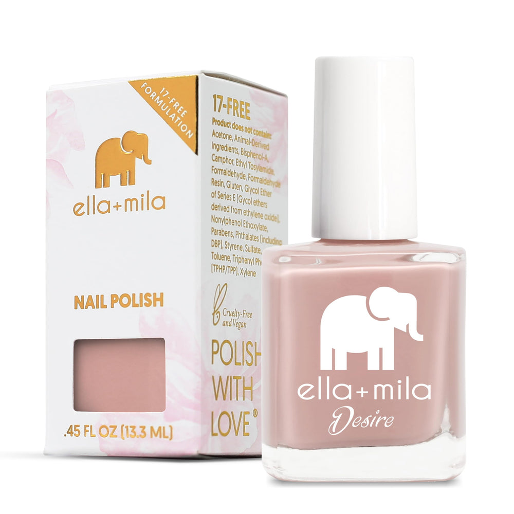 ella-mila Desert Suede vernis rapide pour ongles impeccables.