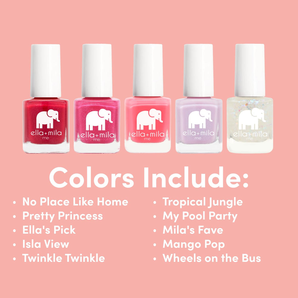 ella-mila kit-cadeau-vernis: prêt-à-offrir pour filles et adultes.