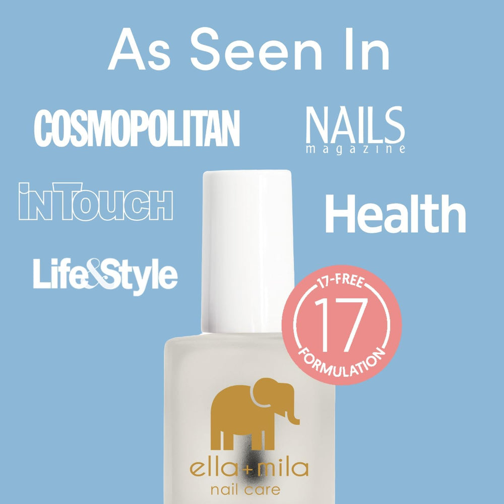 Application sur l ongle, vernis No More Biting pour un rituel simple.