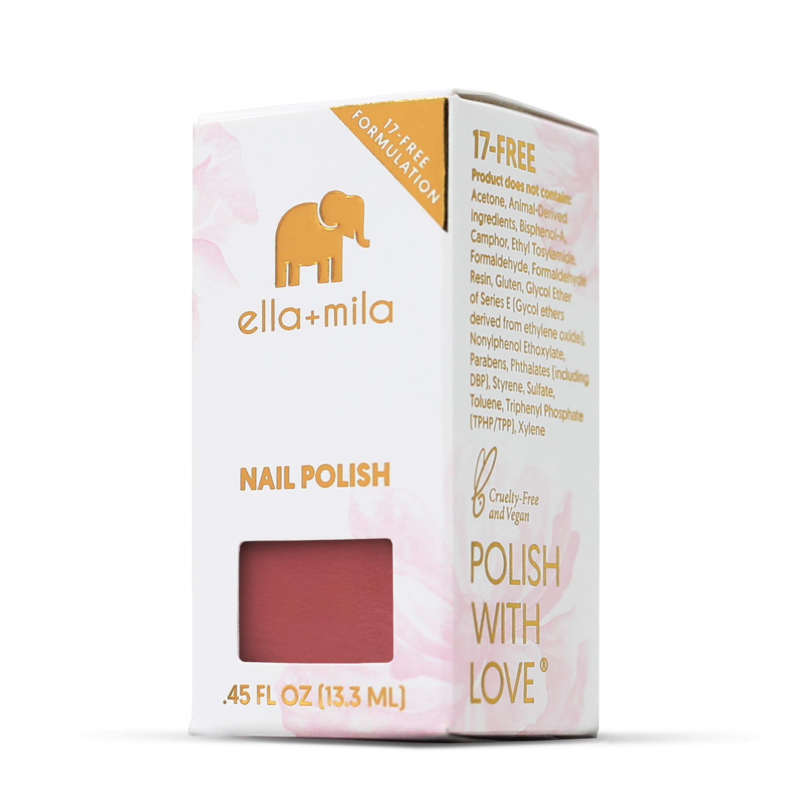 ella+mila Sixth Fix vernis rose – cadeau idéal pour femmes et filles