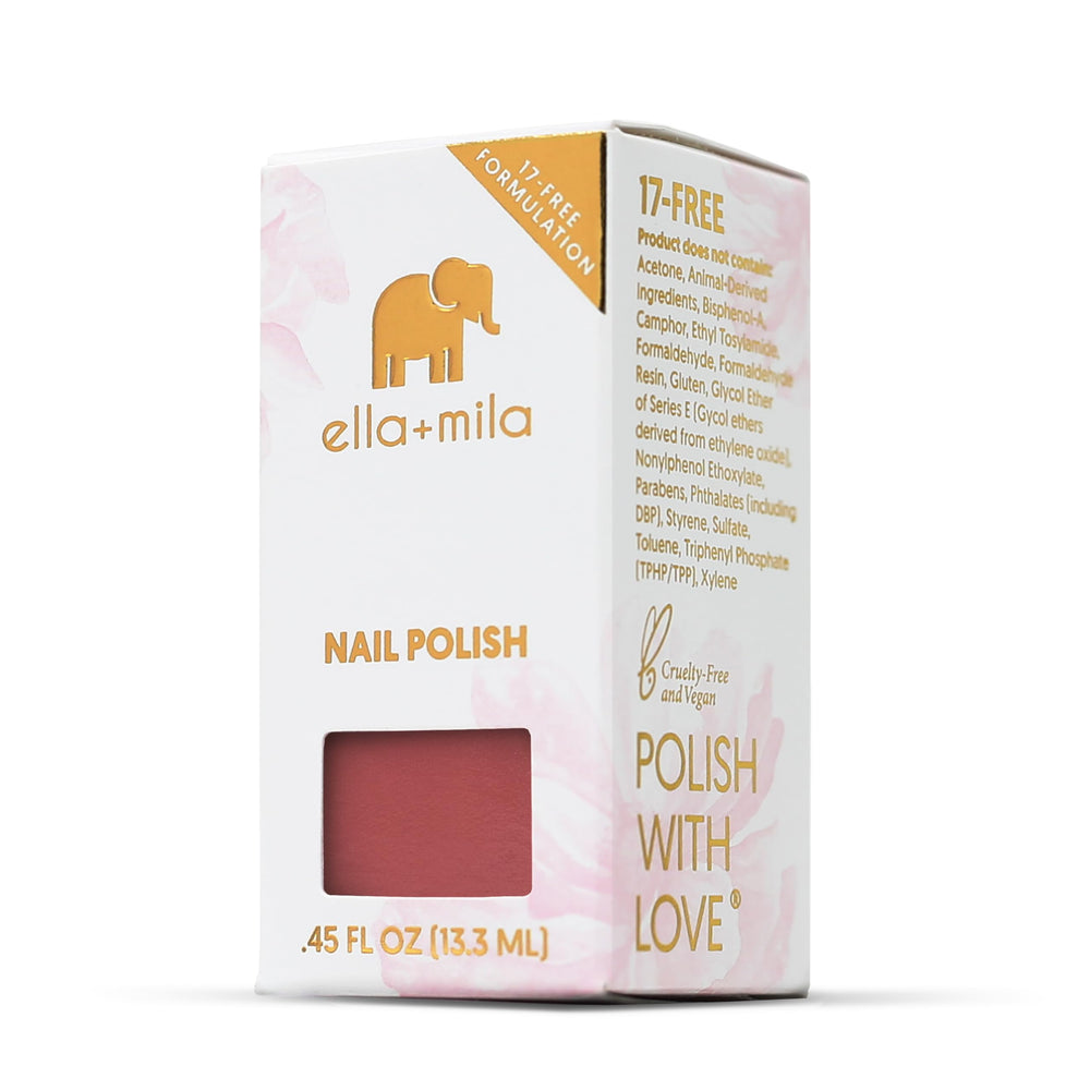 ella+mila Sixth Fix vernis rose – cadeau idéal pour femmes et filles