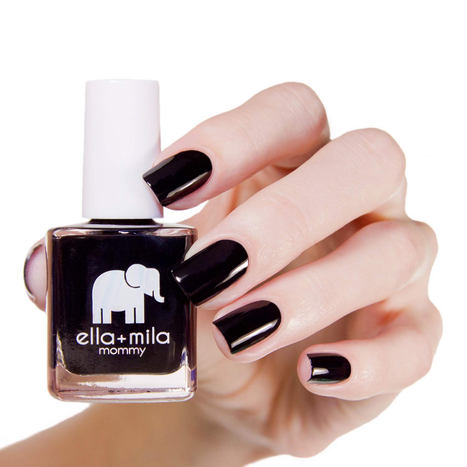 Vernis végan et sans cruauté Ella+Mila, respectueux des ongles.