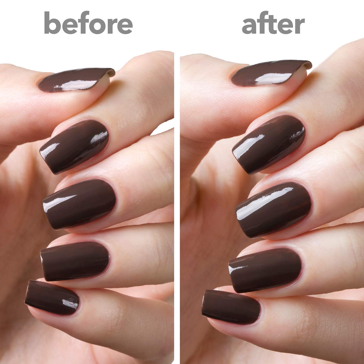 ella+mila In a Rush Top Coat – Protection des ongles et tenue prolongée.