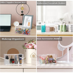 ELLDOO Design transparent en acrylique pour voir facilement les articles.