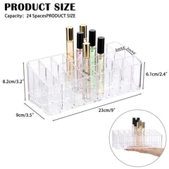 ELLDOO Affichage beauté en acrylique transparent, accès rapide pour vos produits.