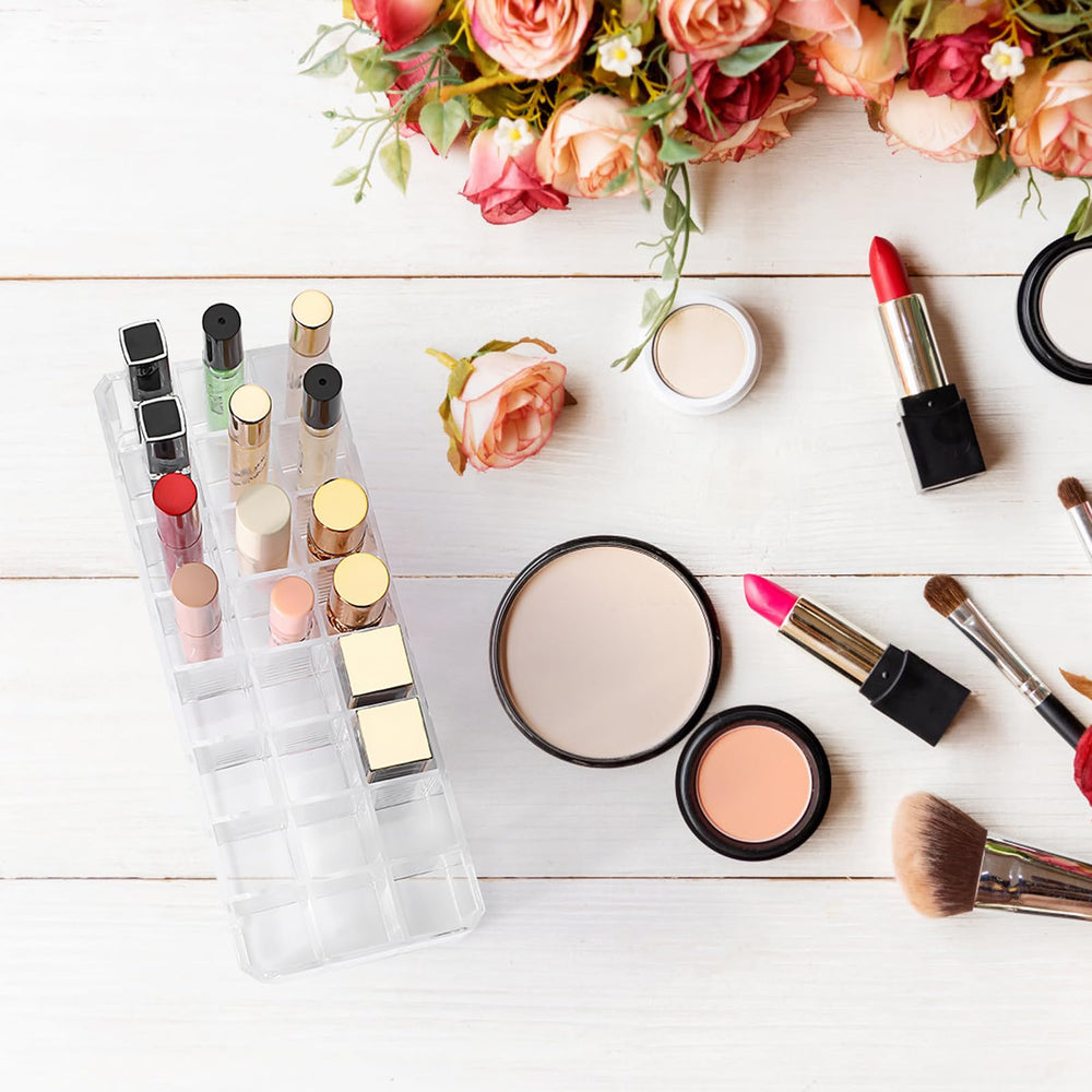 ELLDOO Rangement cosmétiques compact, idéal pour petites surfaces.