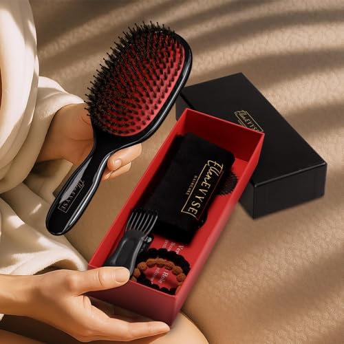 Brosse Ellen Evyse: trous d’aération et massage du cuir chevelu