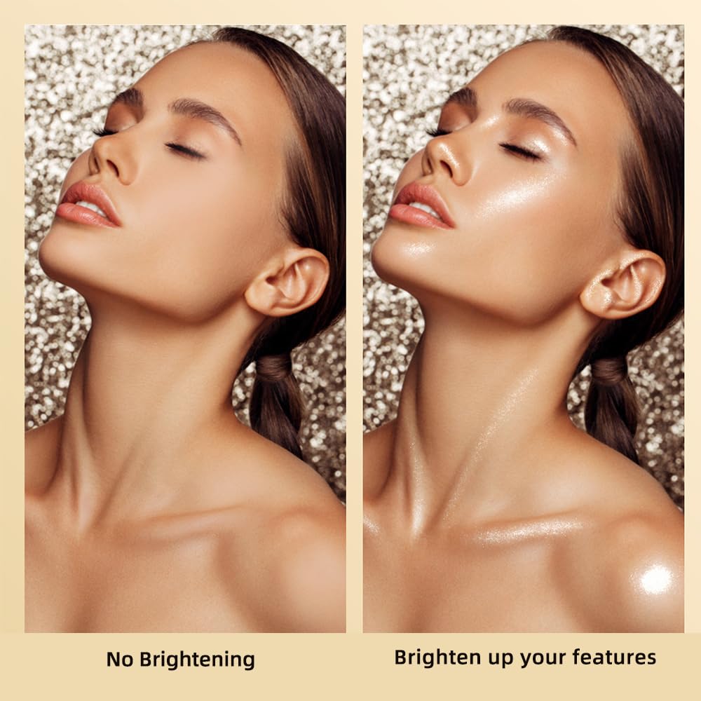 ELLESY palette illuminateur — accent sur le coin de l'œil pour un regard lumineux