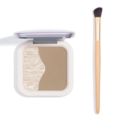 Palette ELLESY lumière et contour 2-en-1, facilite le sculptage du visage.