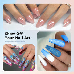 ELLEWIN ongles clairs pointe allongée: allure moderne et tenue.