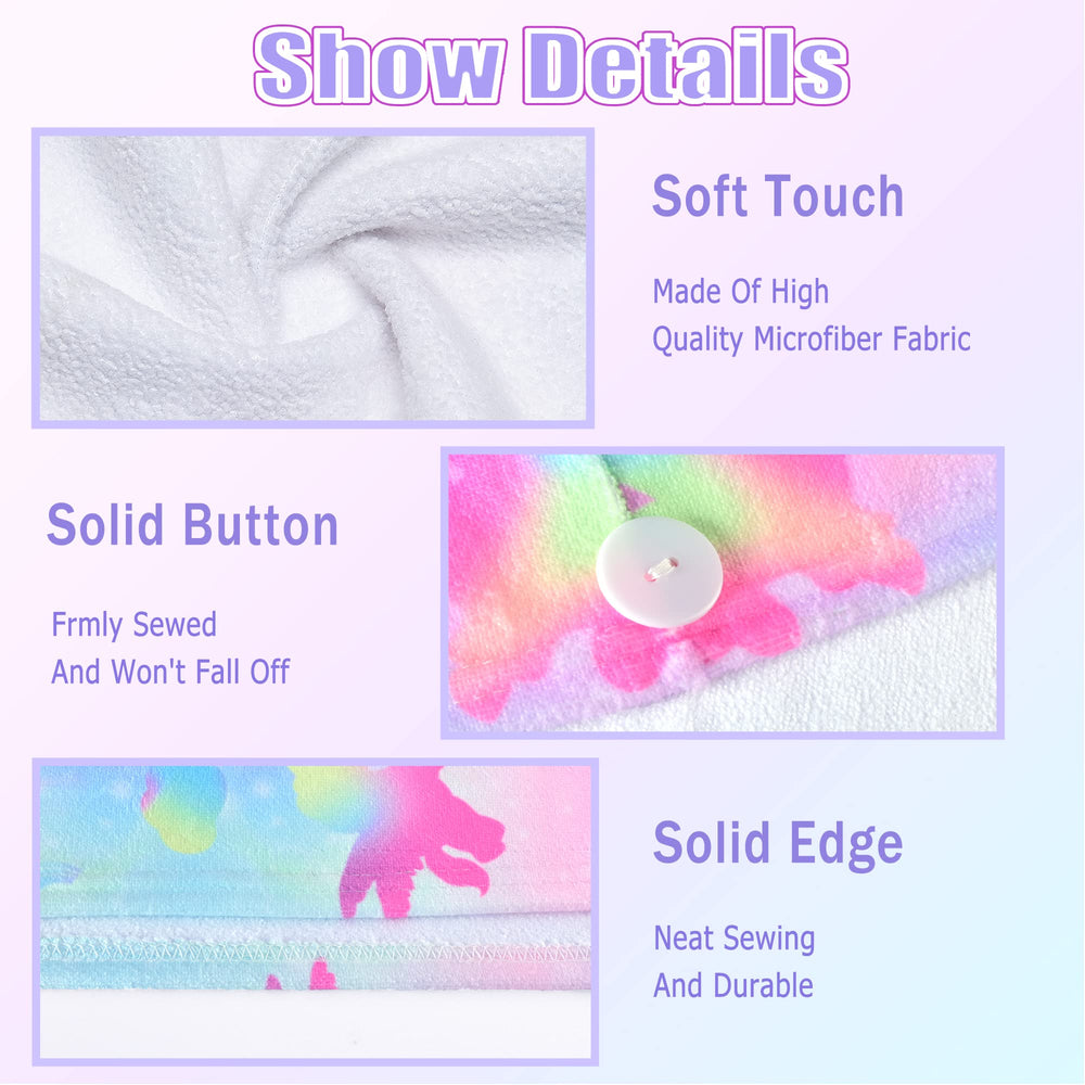 ELLEWIN turban cheveux séchage rapide, idéal pour un rituel quotidien.