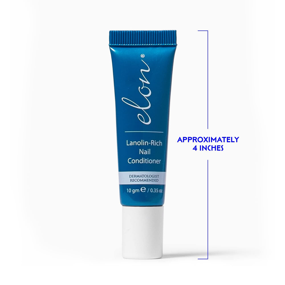 Usage quotidien simple d’Elon Lanoline-Rich sur ongles et cuticules.