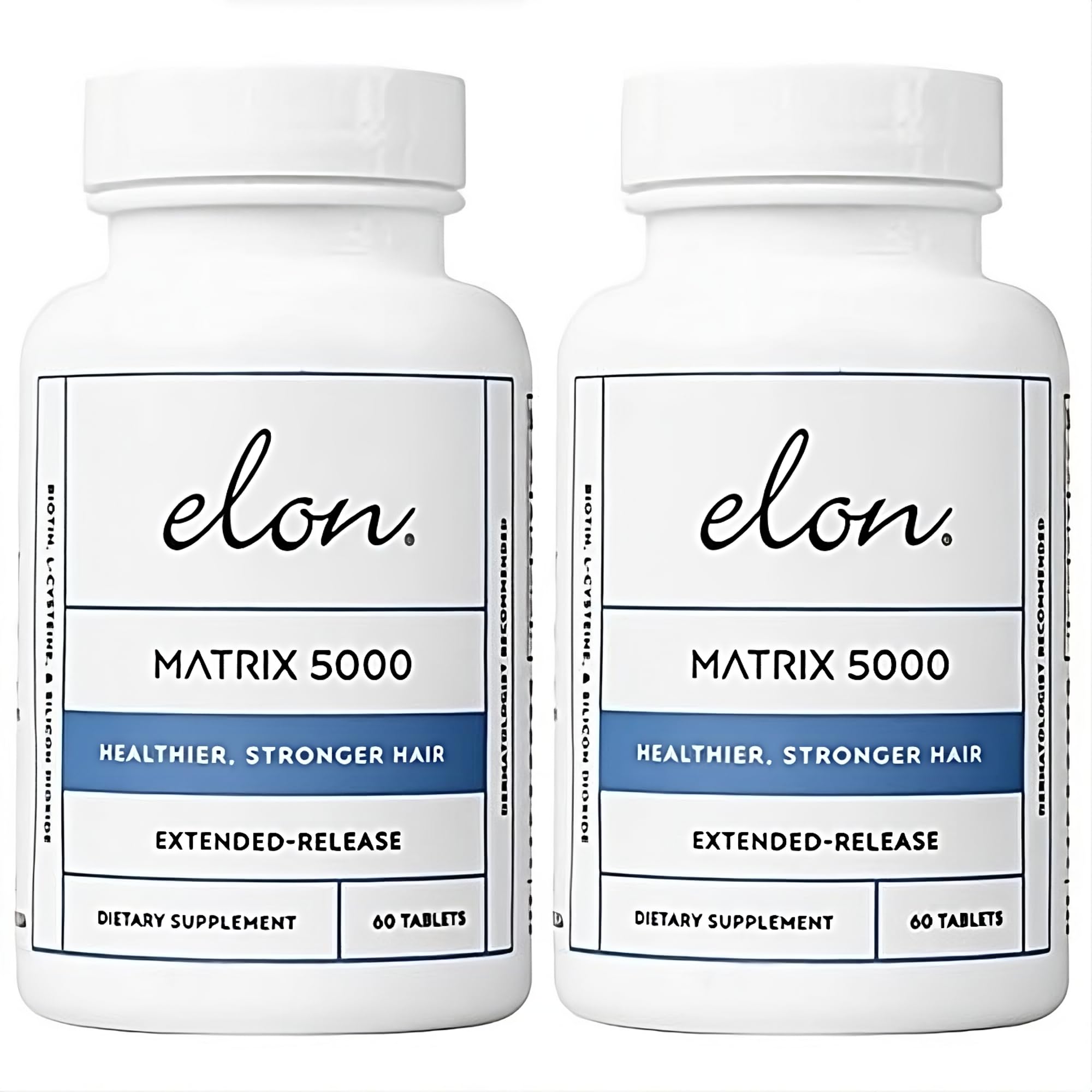 Elon Matrix 5000: bouteille à libération prolongée pour une nutrition capillaire continue.