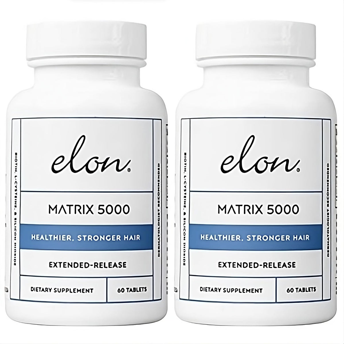 Elon Matrix 5000: bouteille à libération prolongée pour une nutrition capillaire continue.