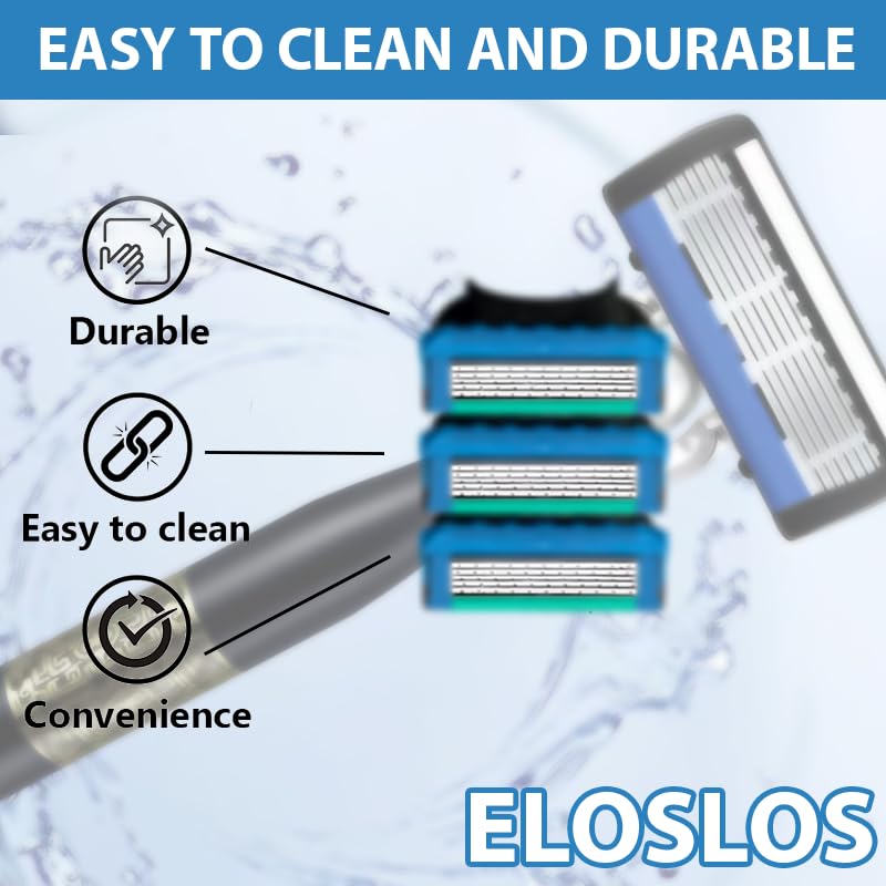 Eloslos lames durables offrant un rasage efficace